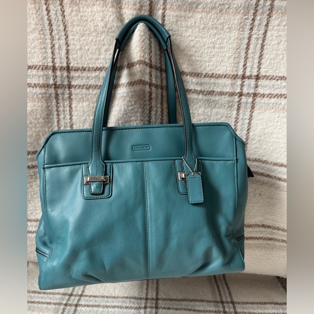 Michael Kors teal purse